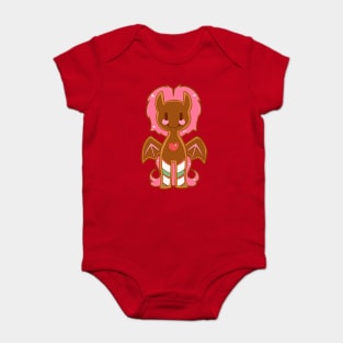 Gingerbread Pony Cookie Baby Bodysuit